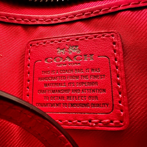 COACH mini swagger 15 pebble leather - Picture 4 of 7